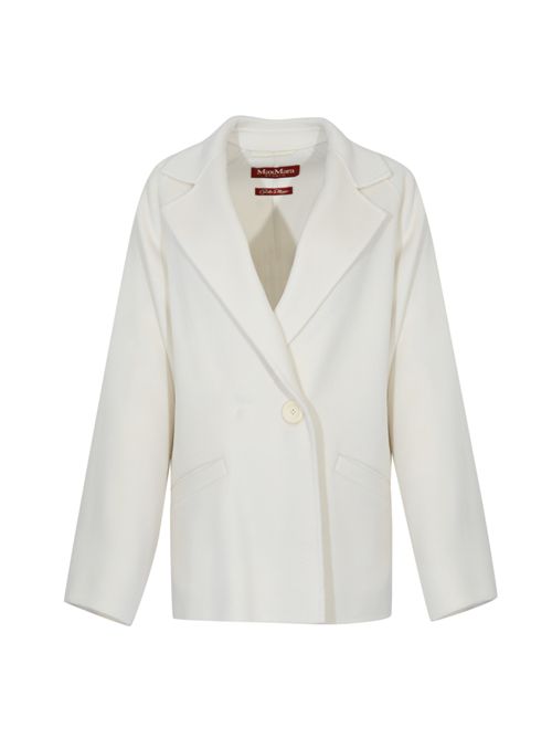 Cappotto corto Guinea in cashmere e lana Avorio MAX MARA STUDIO | 2526086011600008